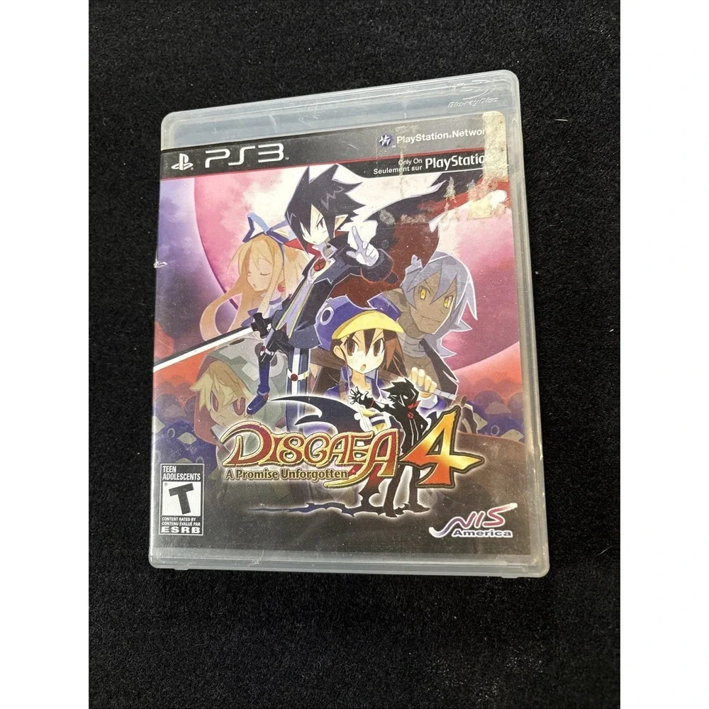 Disgaea 4: A Promise Unforgotten (Sony PlayStation 3, 2011) CIB! Clean! Mint!